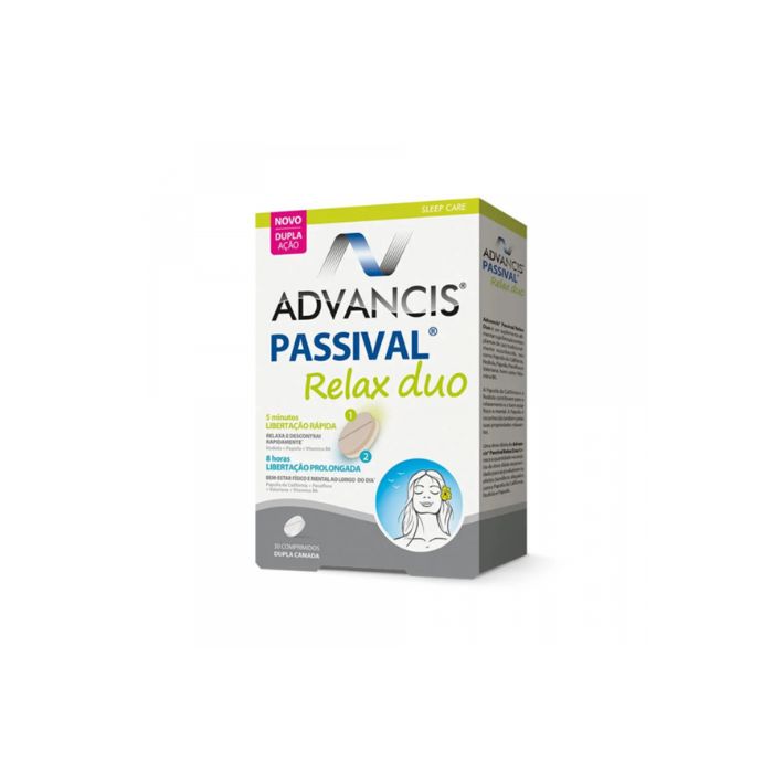 Advancis Passival Relax Duo, 30 Comprimidos