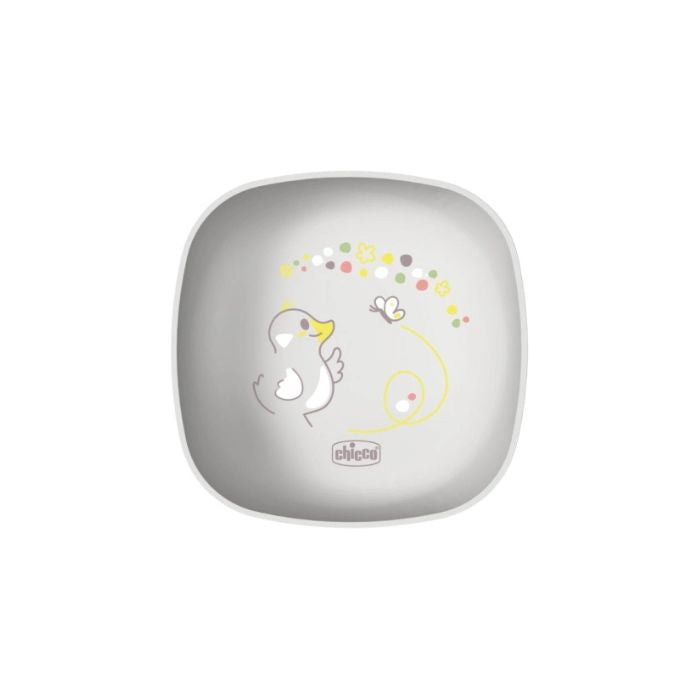 Chicco Tigela com Tampa Cinza, 6M+