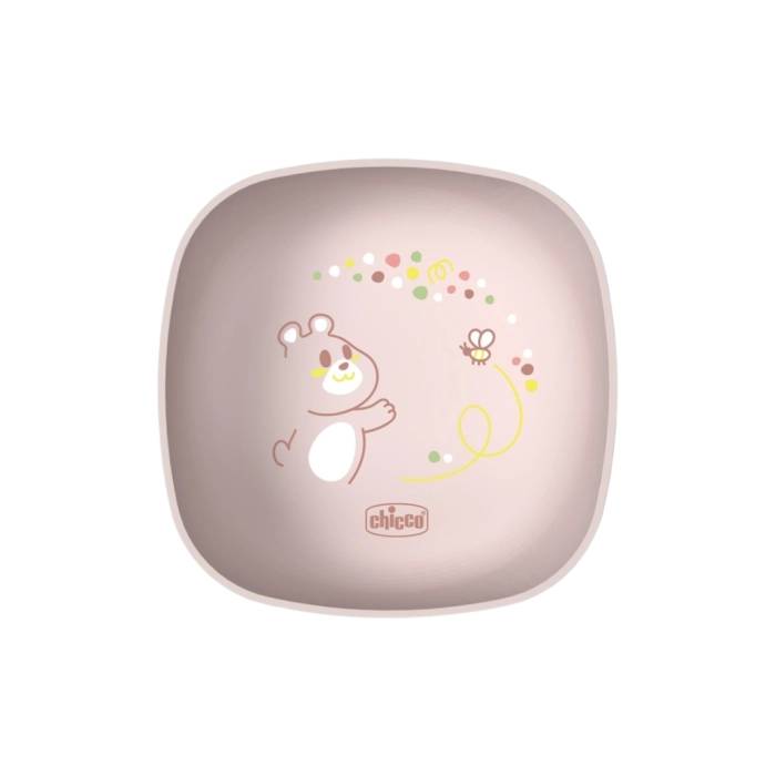 Chicco Tigela com Tampa Rosa, 6M+
