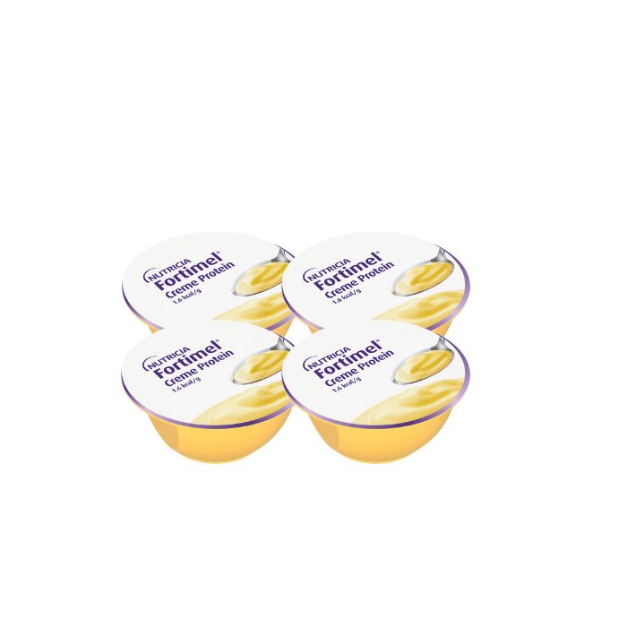 Fortimel Creme Protein Sabor Banana, 4 x 125 g