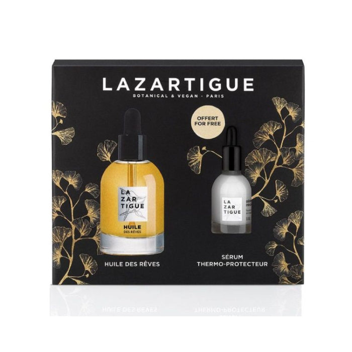 Lazartigue Óleo de Cabelo 50 ml Oferta Mini Sérum Termoprotetor 10 ml