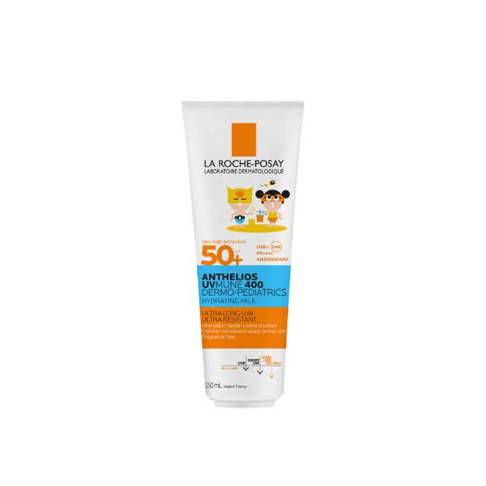 LRP Anthelios UV Mune 400 Dermo-Pediatrics Loção SPF50+, 250 ml