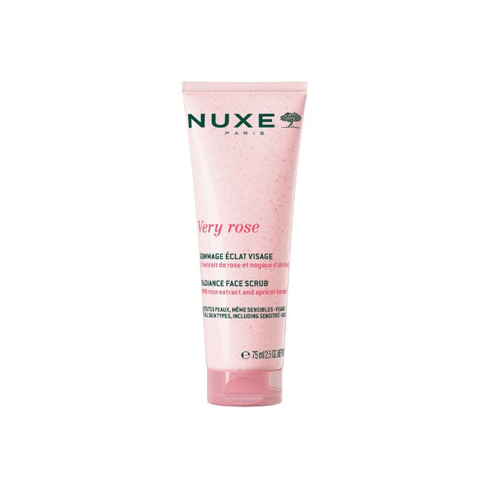 Nuxe Very Rose Esfoliante Rosto Luminosidade, 75 ml