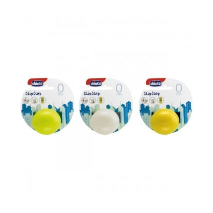Chicco Porta Chupeta Clip Clap, 0 Meses+