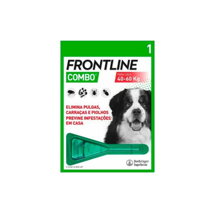 Frontline Combo Cão 1 pipeta, 40-60Kg
