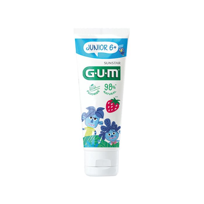 Gum Júnior Gel Dentífrico Morango, 50ml