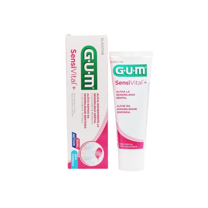 Gum Sensivital+ Pasta Dentífrica, 75ml