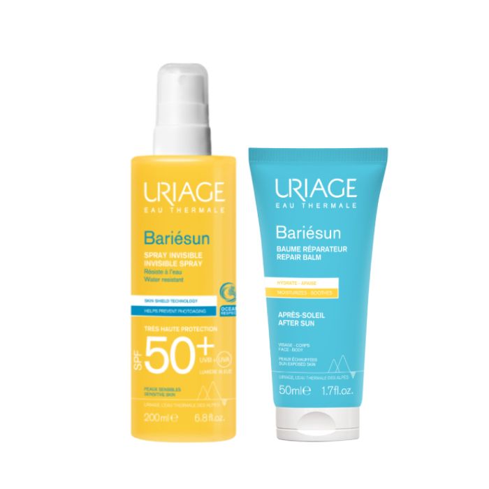 Uriage Bariésun Spray SPF50+ 200ml + Bálsamo Pós-Solar 50ml