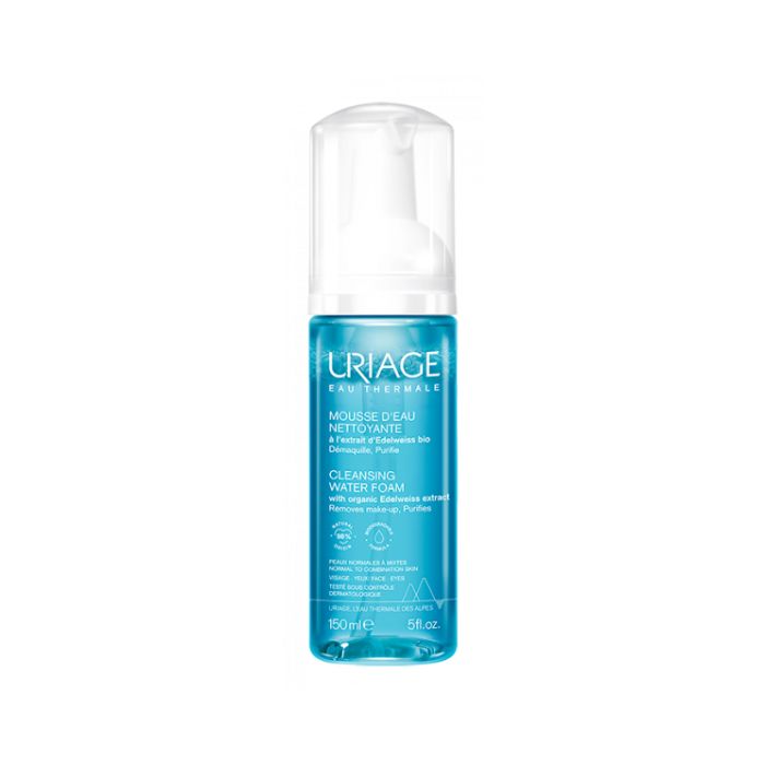 Uriage Eau Thermale Espuma Limpeza, 150ml