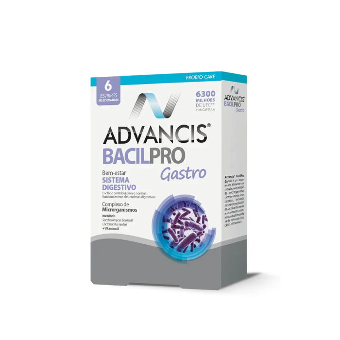Advancis Bacilpro Gastro, 10 Cápsulas