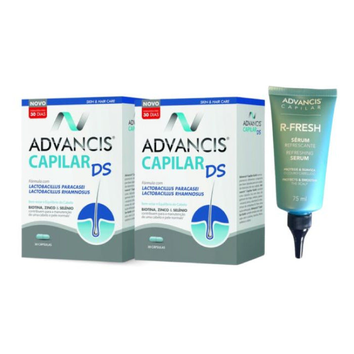 Advancis Capilar DS 2 x 30 Comprimidos + Oferta Sérum R-Fresh