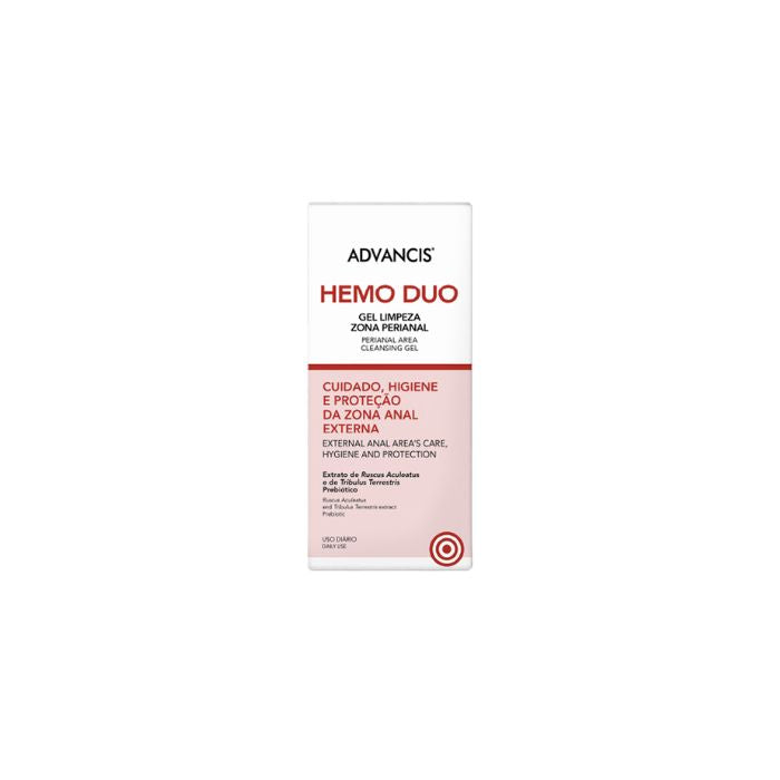 Advancis Hemo Duo Gel Limpeza Zona Perianal, 125 ml