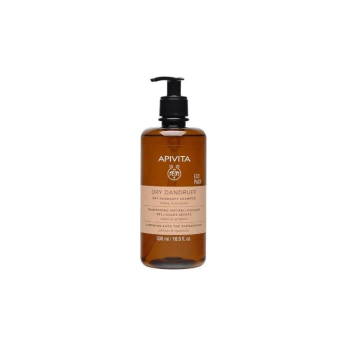Apivita Capilar Champô Caspa Seca, 500 ml