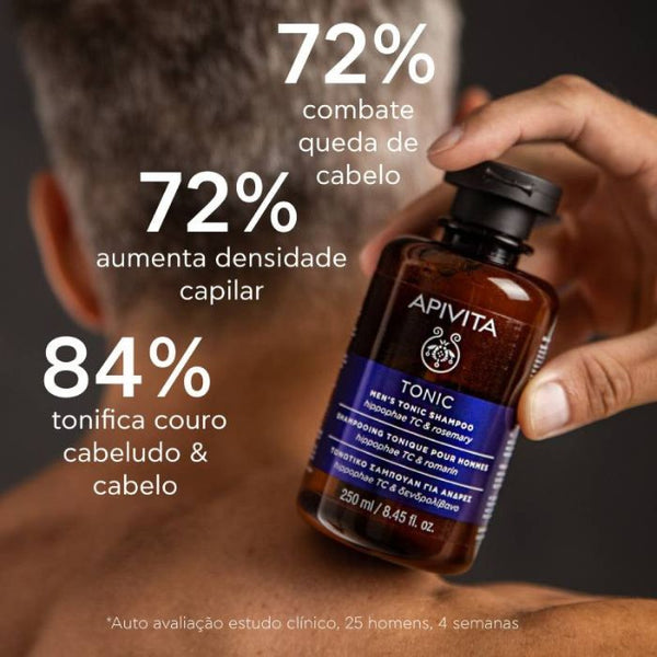 Apivita Champô Tonificante para Homem, 250 ml