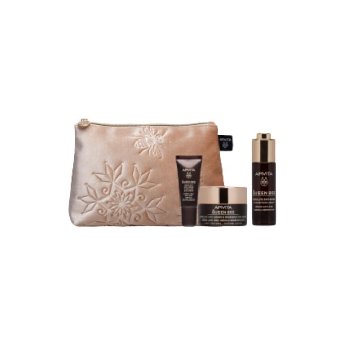 Apivita Natal 2025 - Queen Bee Sérum + Oferta Creme Ligeiro e Creme de Olhos