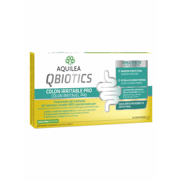 Aquilea QBiotics Cólon Irritável Pro, 30 Comprimidos