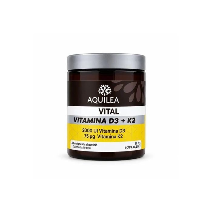 Aquilea Vital Vitamina D3+K2, 90 Cápsulas