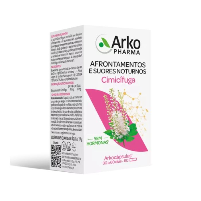 Arkocápsulas Cimicífuga, 60 Cápsulas