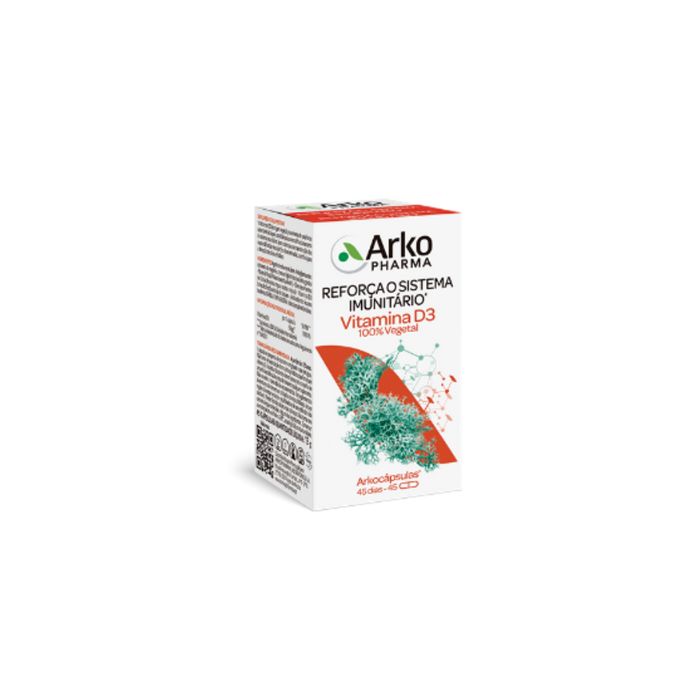 Arkocápsulas Vitamina D3, 45 Cápsulas
