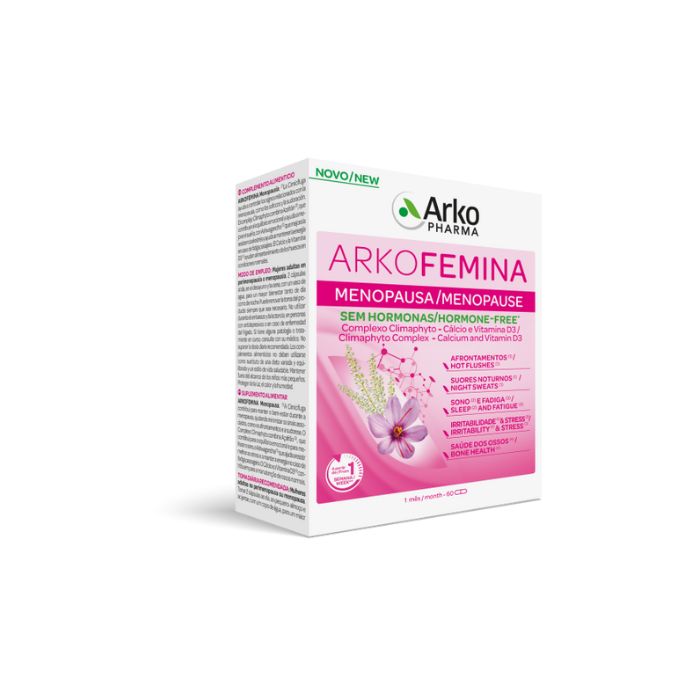 Arkofemina Menopausa, 60 Cápsulas