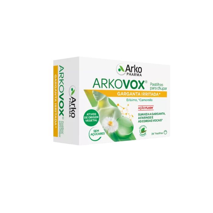 Arkovox Mentol/Eucalipto, 24 Pastilhas