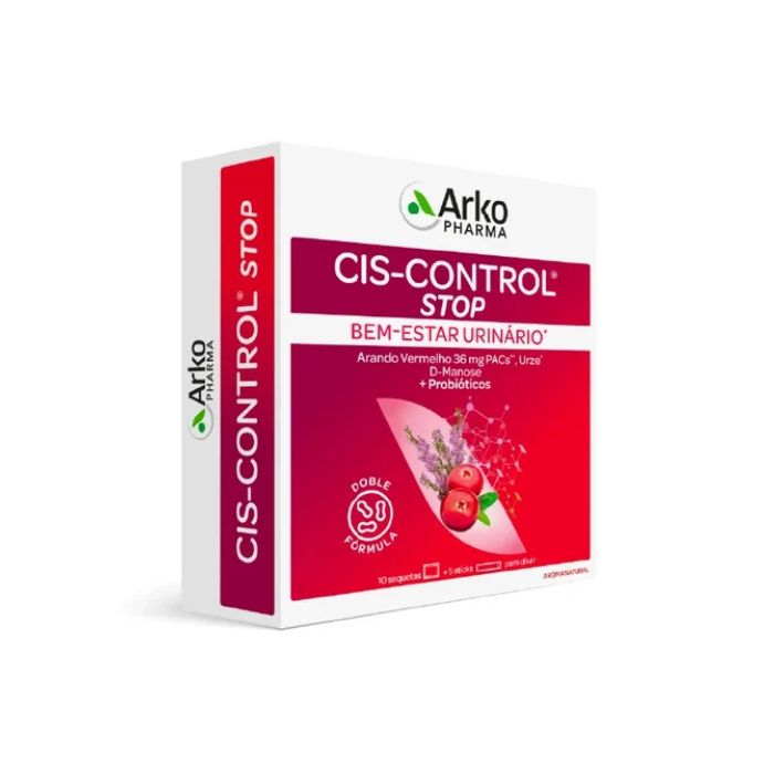 Arkopharma Cis-Control Stop 10 Saquetas + 5 Sticks