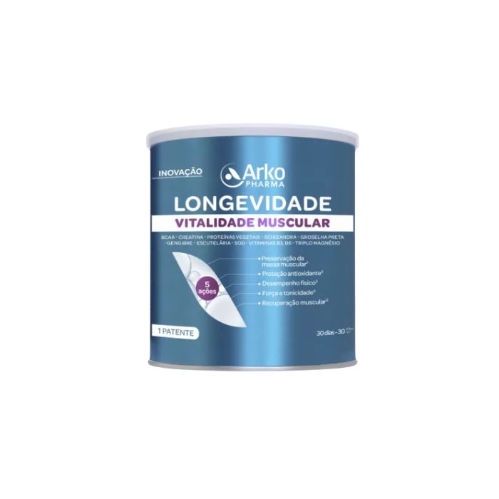 Arkopharma Longevidade Vitalidade Muscular Pó, 285 g