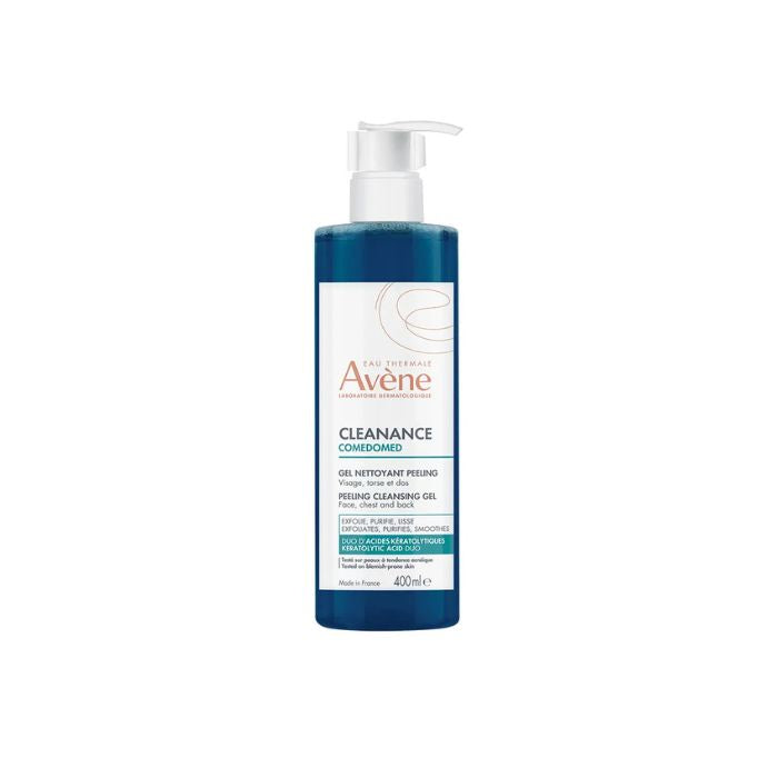 Avène Cleanance Comedomed Gel de Limpeza Peeling, 400 ml