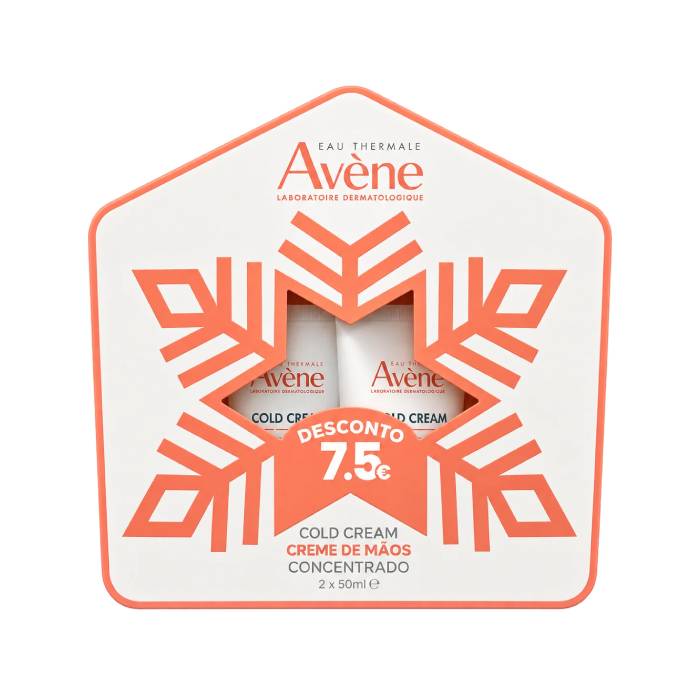 Avène Cold Cream Creme Mãos Concentrado 50 ml X 2Unidades -7,5€