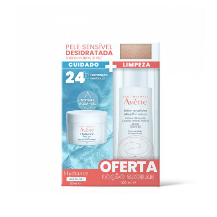 Avène Hydrance Aqua-gel 50 ml + Oferta Água Micelar 100 ml