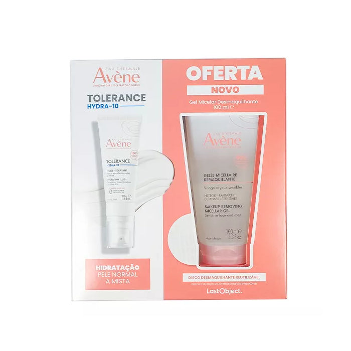 Avène Tolerance Hydra Fluído 40 ml + Oferta Gel Desmaquilhante 10 ml