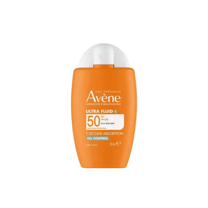 Avène Solar Ultra Fluid Oil Control SPF50+, 50 ml