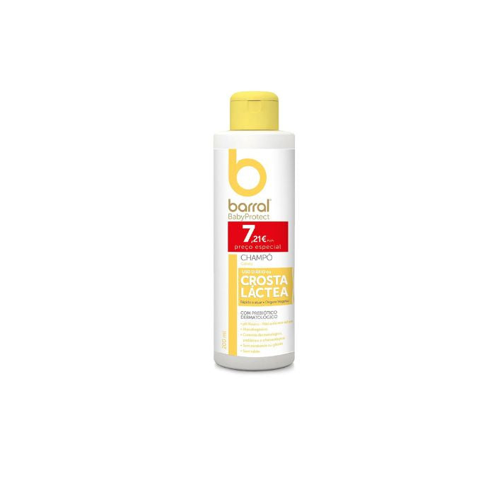 Barral BabyProtect Champô Crosta Láctea Preço Especial, 200 ml