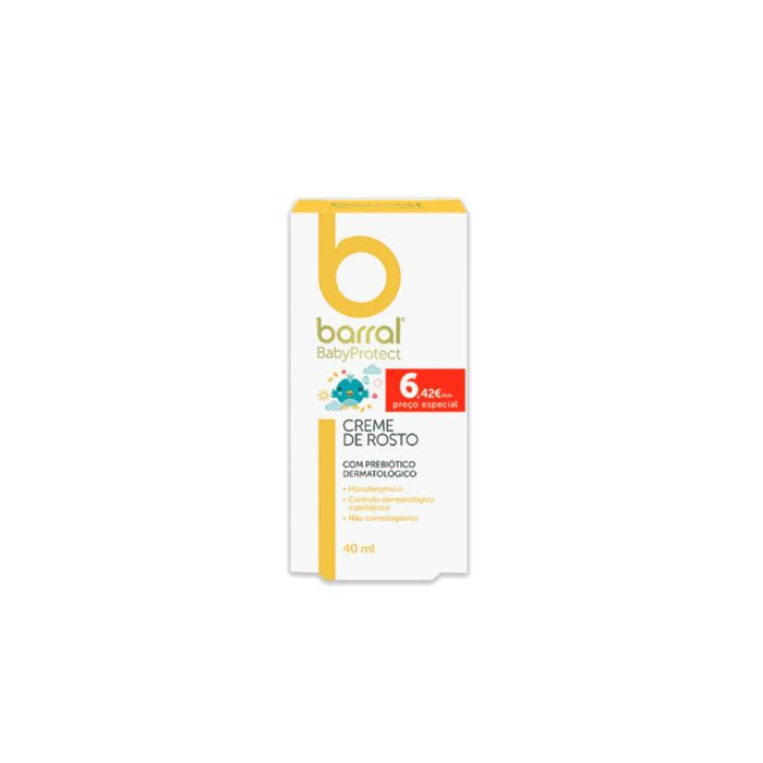 Barral BabyProtect Creme de Rosto Preço Especial, 40 ml