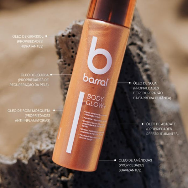 Barral Body Glow+ Óleo, 200 ml