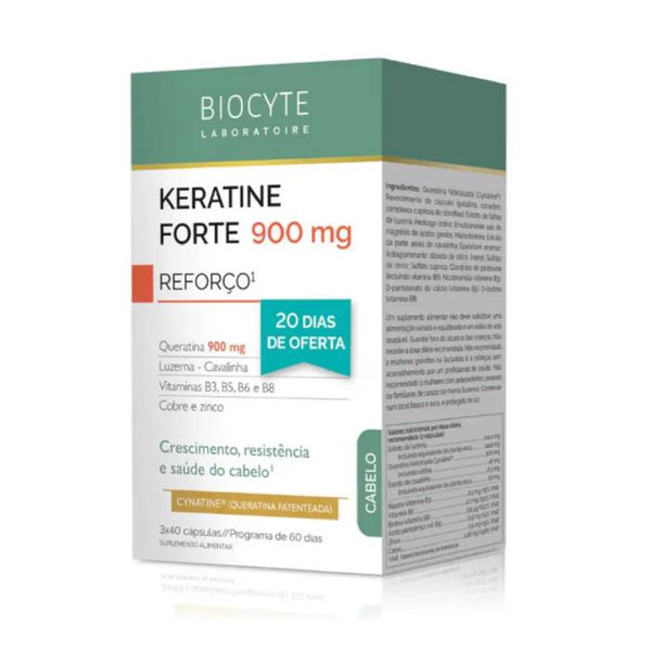 BIOCYTE KERATINE EXTRA PLUS PACK (3X40)