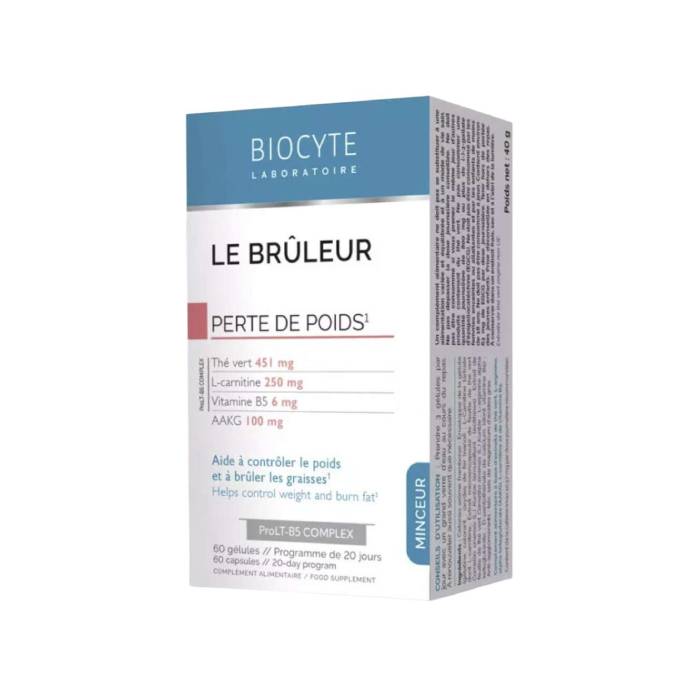 Biocyte Le Bruleur Perda de Peso e Queima Gorduras, 60 Cápsulas