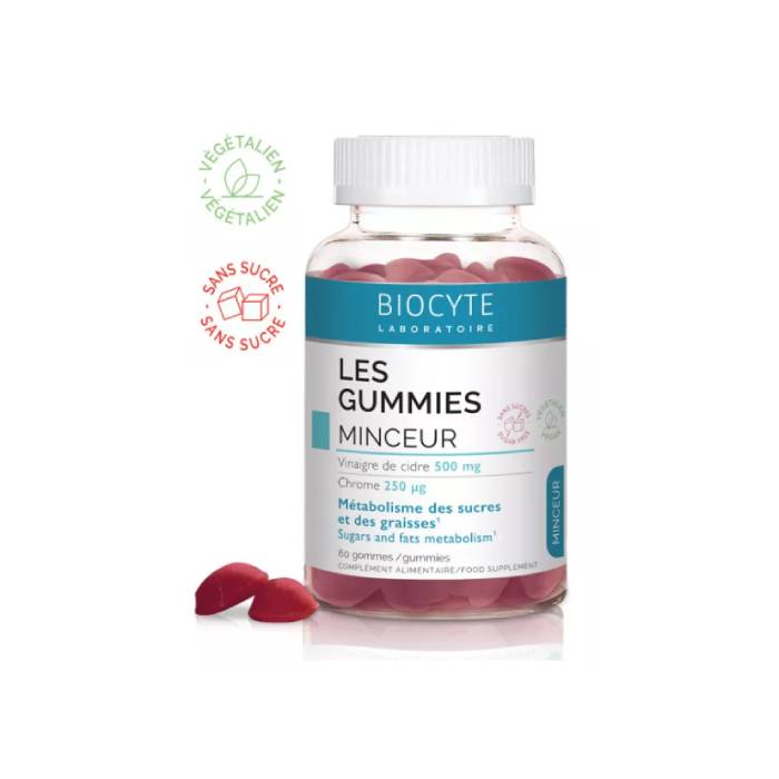 Biocyte Les Gummies Gomas de Maçã, 60 Gomas