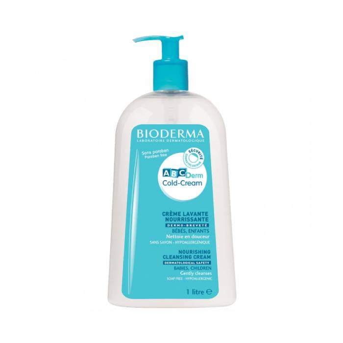 Bioderma ABCDerm Cold Cream Creme Lavante, 1 Litro