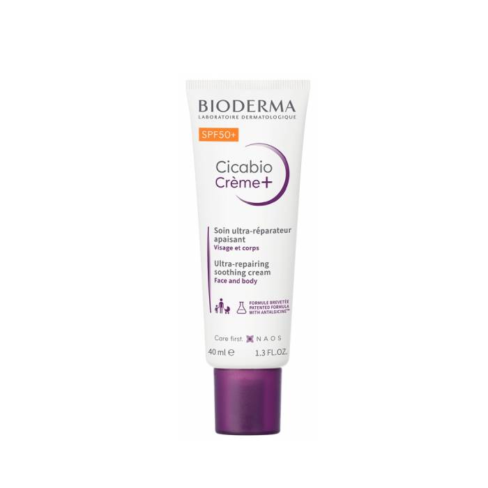 Bioderma Cicabio Creme+ SPF50+, 40 ml