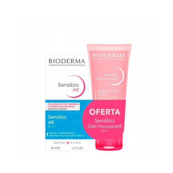 Bioderma Sensibio AR Creme 40 ml + Oferta Sensibio Gel Moussant 100 ml