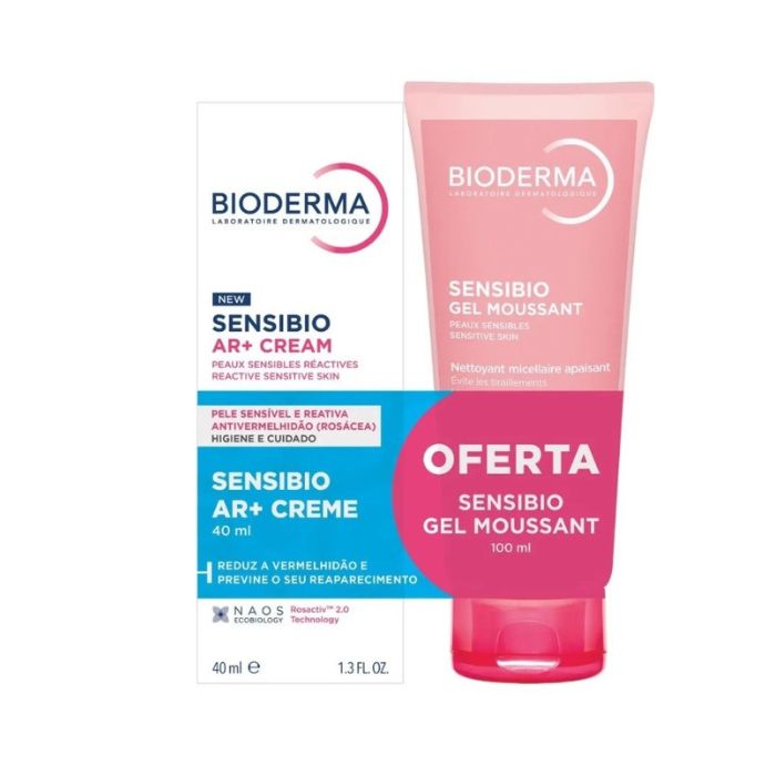 Sensibio Bioderma AR+ 40 ml +  Oferta Gel Moussant 100 ml