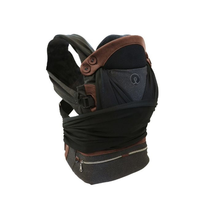 Boppy Porta-Bebé Comfy Fit Luxe, Preto