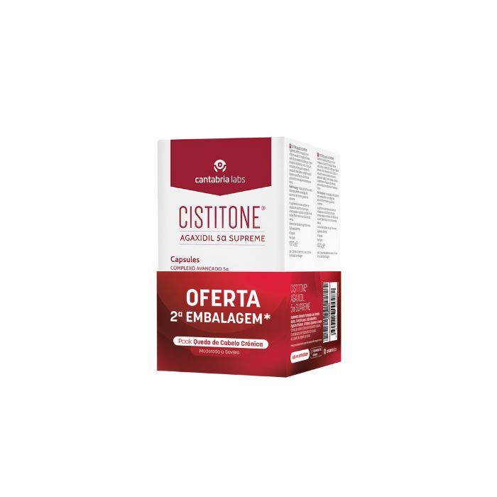 Cistitone Agaxidil 5-Alfa Supreme, 60 Cápsulas x 2