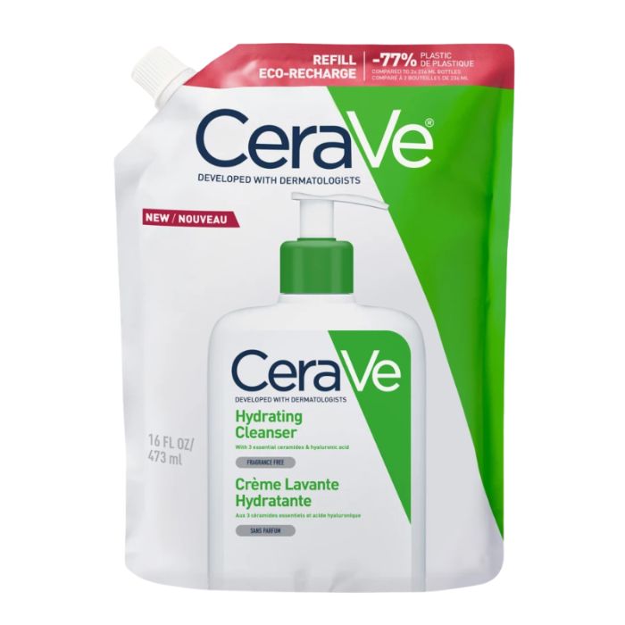 CeraVe Creme Hidratante Limpeza Refill, 473 ml