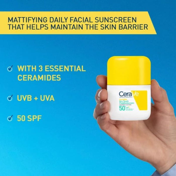 CeraVe Fluido Protetor Invisível Oil Control SPF50+, 50 ml