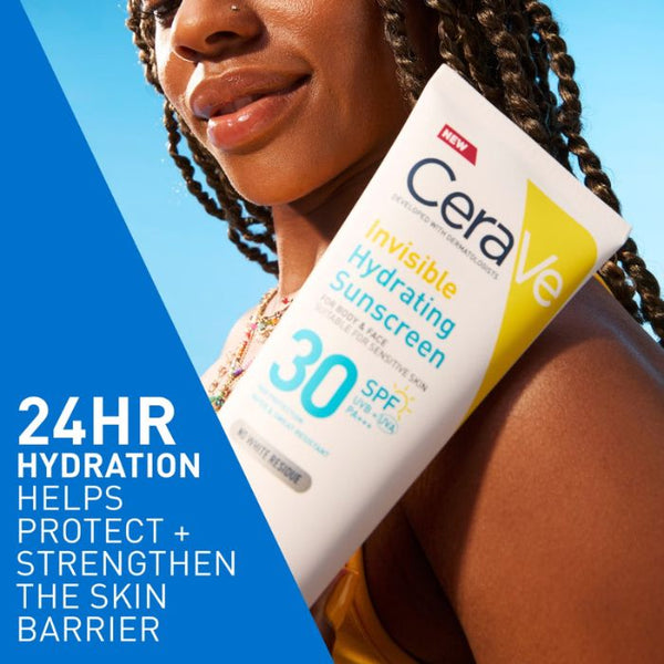 CeraVe Loção Protetora Invisível Hidratante SPF30,  171 ml