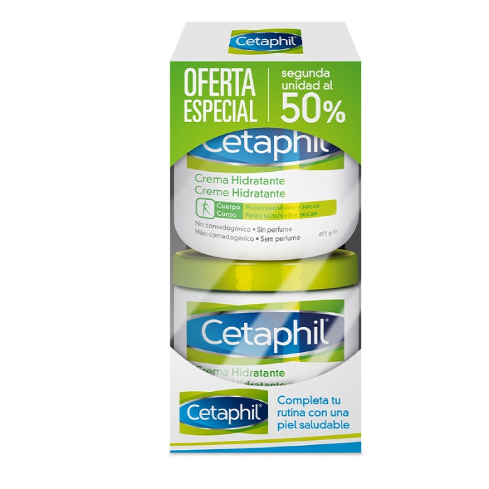 Cetaphil Creme Hidratante Oferta Especial 50% Desconto 2ª Unidade, 2 X 453 g