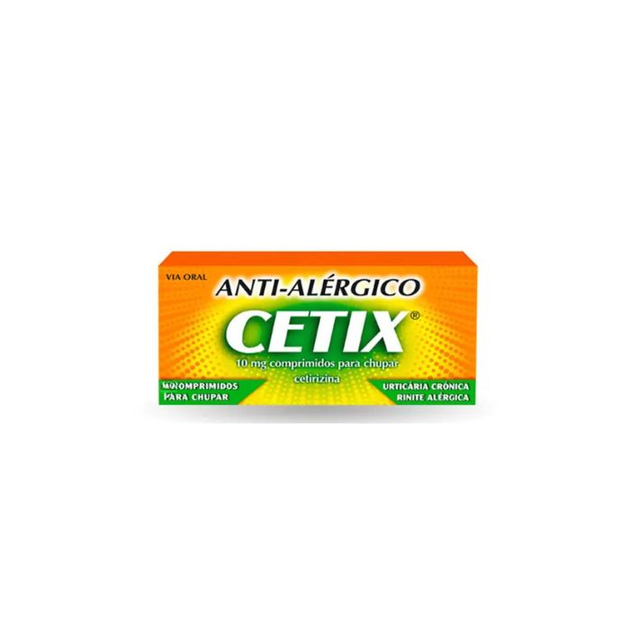 Cetix 10 Mg Comprimidos Chupar, 21 Comp