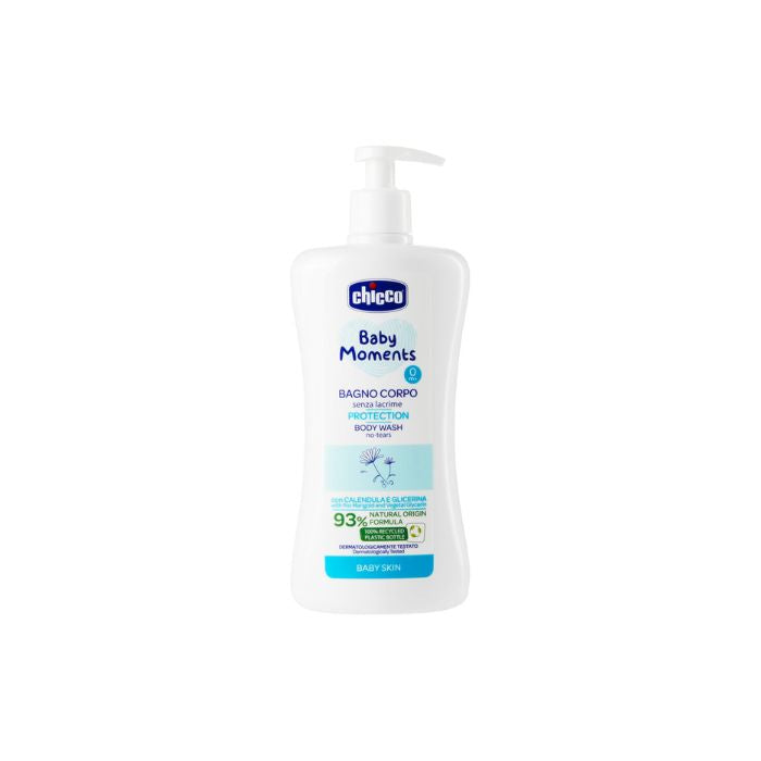 Chicco Baby Moments Gel de Banho Sem Lágrimas, 500 ml